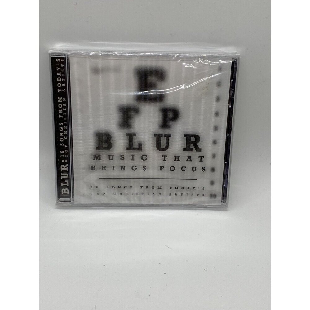 Blur, Music That Brings Focus - Audio CD 16 Songs From Top Christian Artists